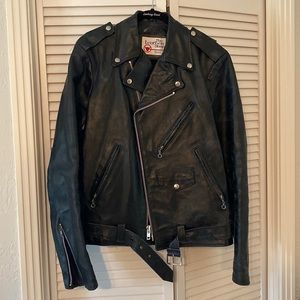 Vintage Mens Leather Jacket